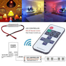 11 Keys 5V-24V LED RF Wireless Remote Dimmer Controllers LED Controller