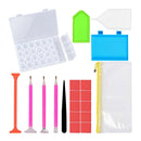 20 x 5D DIY Diamond Painting Needlework Embroidery Tool Kit Accessories Gift