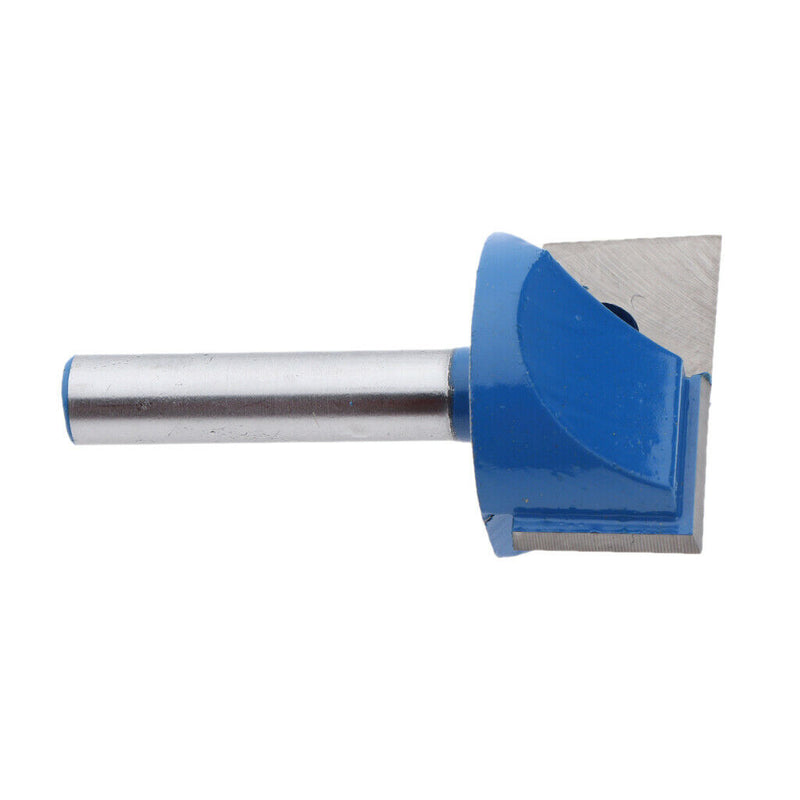 2 Pieces 8mm Shank CNC Router Bottom Cleaning Bit Milling Cutter Woodworking