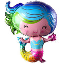 1pc Mermaid balloons Birthday Party Decor Kids Wedding Christmas Supplies LJ
