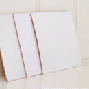 20Pcs Self-adhesive Square Cork Mat Coaster Mini Backing Sheet Newest Useful
