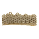 1 Yard 39mm Metallic Lace Trim for Bridal Costume Jewelry Crafts and Sewing