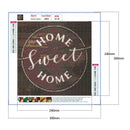 5D DIY Full Drill Diamond Painting Letter Cross Stitch Mosaic Kit (JH054)