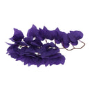 Artificial Crane Plants Aquarium Tank Planting Reptile Hideaway Purple