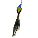 3Pcs Artificial Simulation Foam Bird, Feathered Peacock Ornaments DIY Craft for