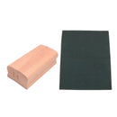 Wooden Radius Sanding Block w/ Black Guitar Abrasive Paper Luthier Tool 14