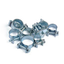 84Pcs Adjustable 7-18 MM Pipes Mini Hose Clamps Clips Set Stainless Steel