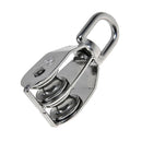 2x Rope Suspended Lifting Wheel M20