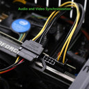 Sata Power Cable Sata15 Pin to 6 Pin PCI Express Images Video Card Power Ca