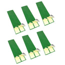 6 Pieces Universal Durable Archery Arrow Wraps Stickers 230 x 65mm green
