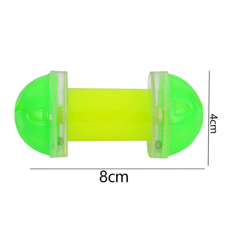 12pcs/Set Cat Dumbbell Bell Balls Pet Sound Rattle Plastic Interactive Toys