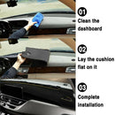Dashboard Black Center Console Cover Dash Mat Protector Sunshield Cover Pad