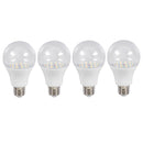 4-Pack 12W LED Growing Light Bulb for Rose Flowers Chrysanthemum, E27 Base,