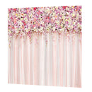 2PCS Floral Blackout Window Curtains Door Panel Bathroom Drape Valance 03