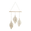 Bohemian Leaves Tassel Macrame Woven Wall Hanging Tapestry Home Art Decors