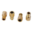 10x Bicycle Valve Adapter Presta to Schrader Converter Bike Pump Connector