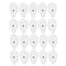 20 Pcs Unit Pads Replacement Electrodes for TENS Unit Reusable Self AdhesiveV8X3