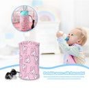 Baby Nursing Bottle Cover Warmer Heater USB Travel Cup Insulated Bag (D) A