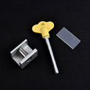 1PC Home Steel Door Wndow Track Limiter Sliding Window Security Anti-theft Lock