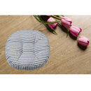 45cm Tatami Cushion Handmade Pillow Floor Chair Seat, Cotton, Blue Strips