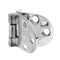 4pcs Stainless Steel Boat RV Yacht Cabinet Cupboard Strap Hinge Door Hinge