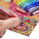 48pcs Glitter Gel Ink Pen Refills for Gel Pens, Highlighter Metallic Neon S