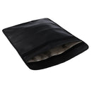 Black Leather Faraday Laptop Tablet Case Bag Signal Shield 16.1 x 15.4in