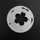 4PCS Peony Petals Pattern Flower Sugar Fondant Mold Cookie Cutter Cakes Decor Gw