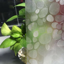 Shower Curtain Pebbles Waffles PEVA Waterproof and Mildewproof with 12 Hook H8Q7
