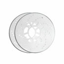 6PCS Aluminium Disc Brake Cover Vehicle Wheel Decorative Rotor Cross Drilled hgd