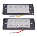 Mini  4 String Electric Bass Bridge Neck Pickups W/ Mounting Ring