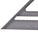 Aluminum Alloy Speed Square Protractor Miter Framing Measurement Carpenter 3C
