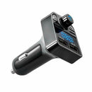 Car Bluetooth Hands-free FM Transmitter Dual USB Charger MP3 Player