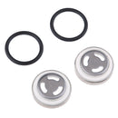 4x Motorcycle Metal Sight Oil Sight Glass Seals For Master Cylinder, ÃŽÂ¦18mm
