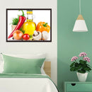 5D DIY Full Drill Diamond Painting Fruits Cross Stitch Embroidery Mosaic A