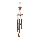 Star Bamboo Windchime 24.4inch Long Durable Hand Crafted Garden