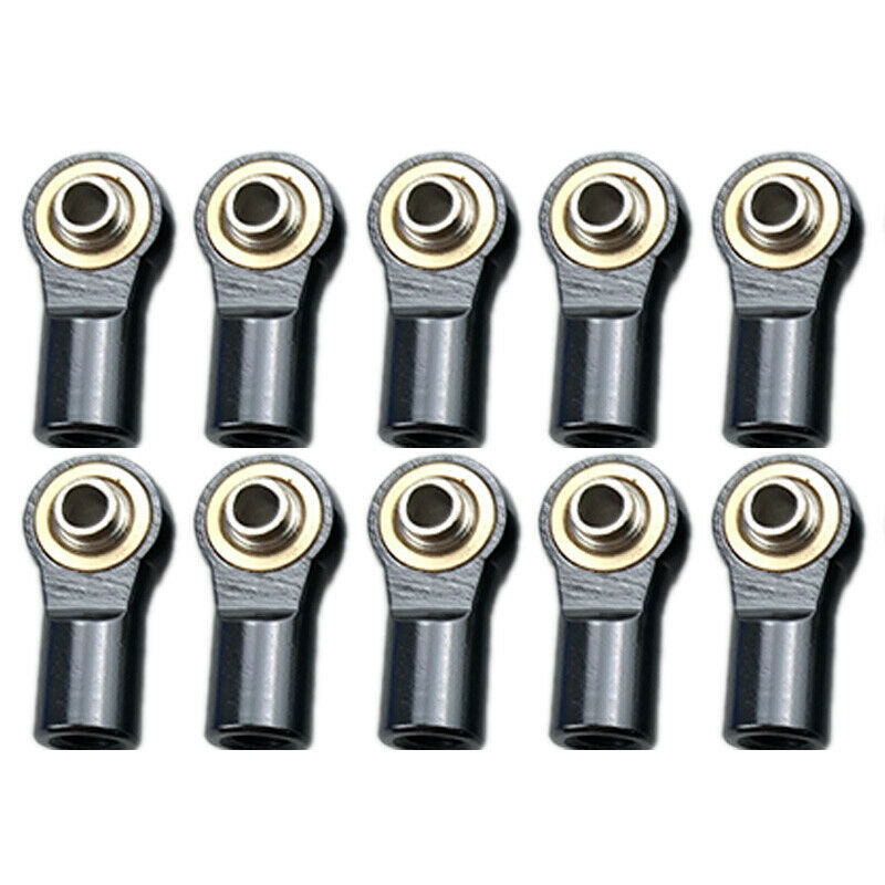 10PCS Metal M4 Link Tie Rod End Ball Joint for 1/10 RC CAR AXIAL SCX10-II 90V9C1