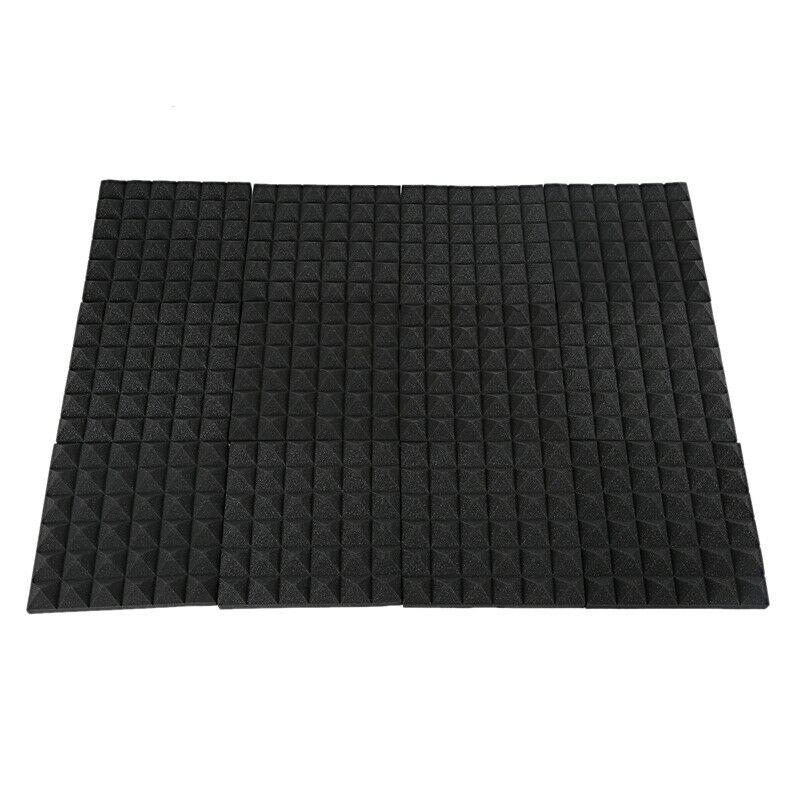Charcoal Acoustic Foam Tiles Soundproofing Foam Panels Studio Sound Padding