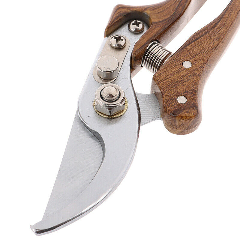 Bypass Pruning Shears Hand Pruner Safety Lock Scissors Garden Snips CutterFT