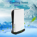 Vertical Stand with Dual Cooling Fan for PS5 Digital with 3 USB Ports Stand