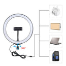 Dimmable LED Selfie Ring Light for Live Stream 4.7 with Stand
