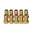 10Pcs Presta To Schrader Valve Adapter Converter Alloy Bicycle Bike Tire Tu