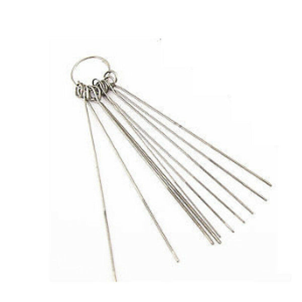 Carburetor Carbon Deposit Dirt Jet Cleaning Remove Needles Brush Tool