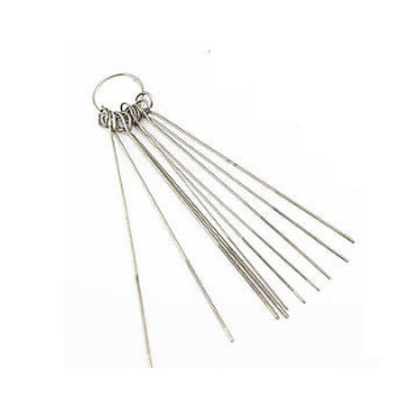 Carburetor Carbon Deposit Dirt Jet Cleaning Remove Needles Brush Tool