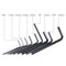 Guitar Multi Spanner Wrench+9Pcs Guitar Bass Neck Bridge Screw Truss Rod Ad