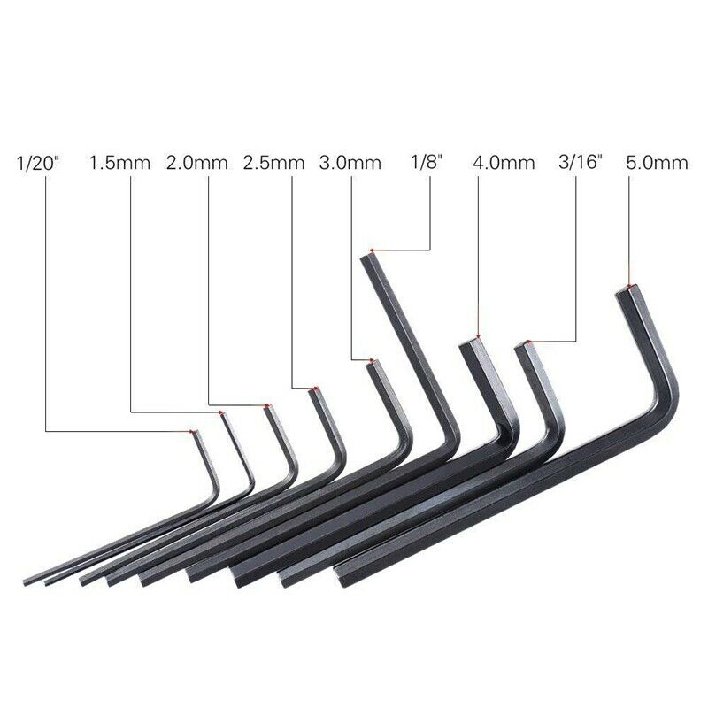 Guitar Multi Spanner Wrench+9Pcs Guitar Bass Neck Bridge Screw Truss Rod Ad
