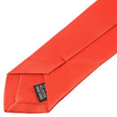 Red Self Tie Style Polyester Necktie Neckwear for Men S1X5