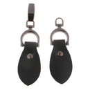 1 Pair Handmade Leather Toggle Buttons Coats Trench Duffle Jackets Fasteners