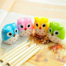 Lovely Attractive Owl Bird Pencil Sharpener School Stationary ~Random~ 1PC MO