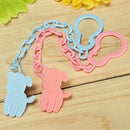 3Pcs Baby Kids Dummy Pacifier Soother Nipple Leash Strap Chain Clip Holder WGH